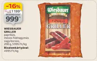 Auchan WIESBAUER GRILLER ajánlat