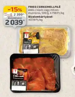 Auchan Friss csirkemellfilé ajánlat