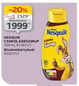 Auchan Nesquik Csokoládészirup ajánlat