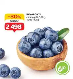Auchan Bio áfonya ajánlat