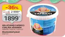 Auchan Gelatiamo Capricci Családi Jégkrém ajánlat