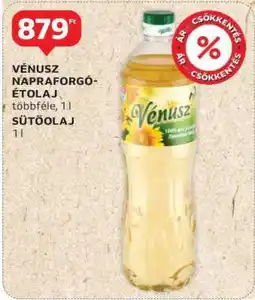 Auchan VÉNUSZ Napraforgó-étolaj ajánlat