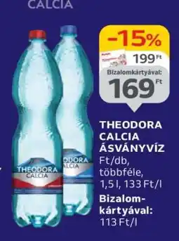 Auchan Theodora Calcia Ásványvíz ajánlat