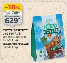 Auchan TUTTI Ízesített Jegeskávé ajánlat