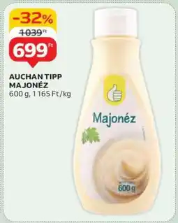 Auchan AUCHAN TIPP MAJONÉZ ajánlat