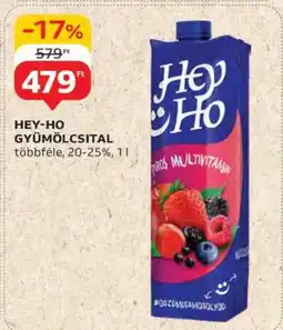 Auchan HEY-HO GYÜMÖLCSITAL ajánlat