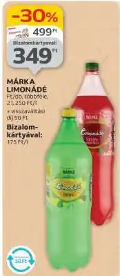 Auchan MÁRKA Limonádé ajánlat