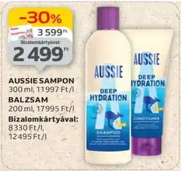 Auchan Aussie Deep Hydration Shampoo and Conditioner ajánlat