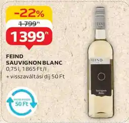 Auchan FEIND SAUVIGNON BLANC ajánlat