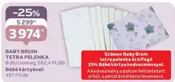 Auchan BABY BRUIN TETRA PELENKA ajánlat