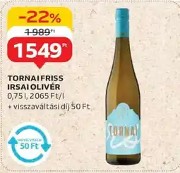 Auchan TORNAI FRISS IRSAI OLIVÉR ajánlat