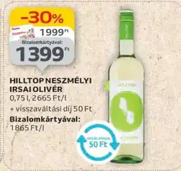 Auchan HILLTOP NESZMÉLYI IRSAI OLIVÉR ajánlat