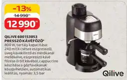 Auchan QILIVE 600153053 PRESSZÓ KÁVÉFŐZŐ ajánlat
