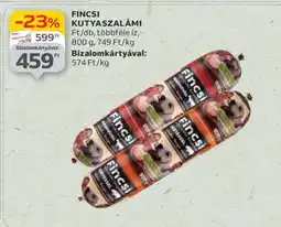 Auchan FINCSI KUTYASZALÁMI ajánlat
