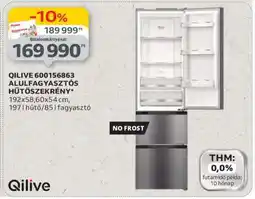 Auchan QILIVE 600156863 ALULFAGYASZTÓS HŰTŐSZEKRÉNY ajánlat