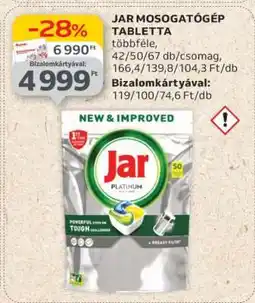 Auchan Jar Mosogatógép-tabletta ajánlat