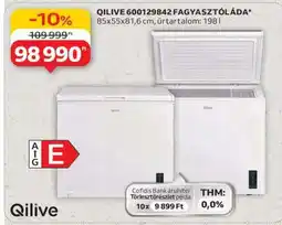 Auchan QILIVE 600129842 FAGYASZTÓLÁDA ajánlat