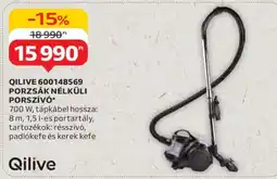 Auchan QILIVE 600148569 Porzsák Nélküli Porszívó ajánlat