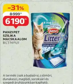 Auchan Panzi Pet szilika macskaalom ajánlat