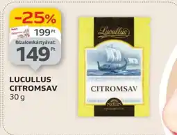 Auchan Lucullus Citromsav ajánlat