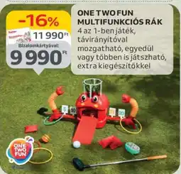 Auchan ONE TWO FUN MULTIFUNKCIÓS RÁK ajánlat