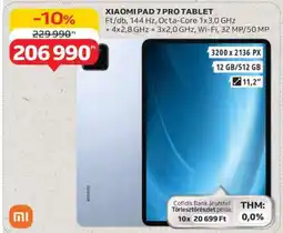 Auchan XIAOMI PAD 7 PRO TABLET ajánlat
