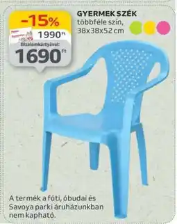 Auchan GYERMEK SZÉK ajánlat