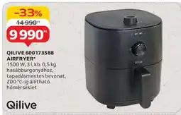 Auchan QILIVE 600173588 AIRFRYER ajánlat