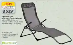 Auchan GARDENSTAR Dönthető Napozóágy ajánlat