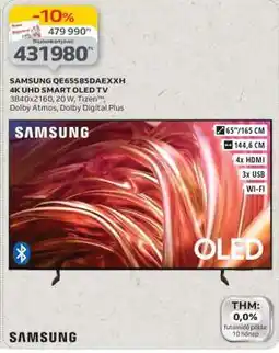 Auchan SAMSUNG QE65S85DAEXXH 4K UHD SMART OLED TV ajánlat