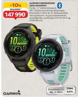 Auchan Garmin Forerunner 265S Okosóra ajánlat