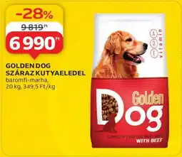Auchan Golden Dog Száraz Kutyaeledel ajánlat