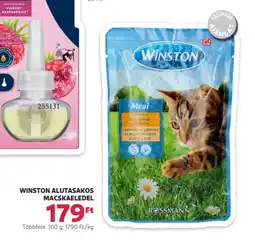 Winston Alutasakos macskaeledel