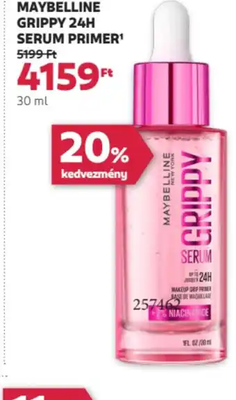 Rossmann Maybelline Grippy 24h serum primer ajánlat