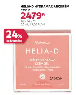 Rossmann Helia-D hydramax arckrém ajánlat