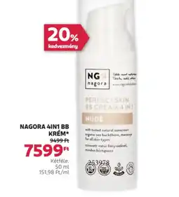 Rossmann Nagora 4in1 BB krém ajánlat