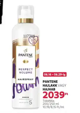 Rossmann Pantene hajlakk vagy hajhab ajánlat