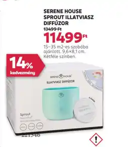 Rossmann Serene House sprout illatviasz diffúzor ajánlat