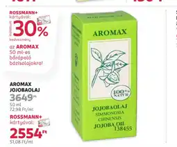 Rossmann Aromax Jojobaolaj ajánlat