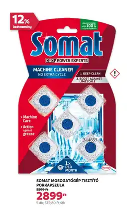 Rossmann Somat mosogatógép tisztító ajánlat
