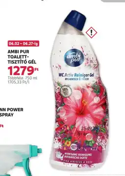 Rossmann Ambi pur toalett- tisztító gél ajánlat