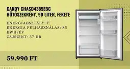 Biri Elektro Candy CHASD4385EBC hűtőszekrény, 90 liter ajánlat