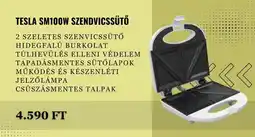 Biri Elektro Tesla SM100W szendvicssütő ajánlat