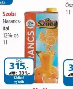 ÁRKLUB Szobi Narancs- ital ajánlat