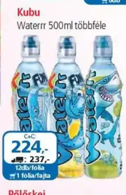 ÁRKLUB Kubu Waterrr ajánlat