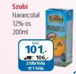 ÁRKLUB Szobi Narancsital ajánlat