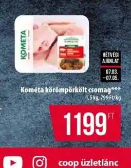 Coop Kometa körömpörkölt csomag ajánlat