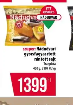 Coop Nádudvari rántott sajt ajánlat
