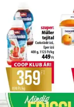 Coop Müller tejital ajánlat