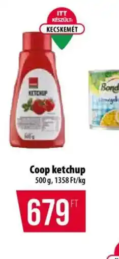 Coop Coop ketchup ajánlat